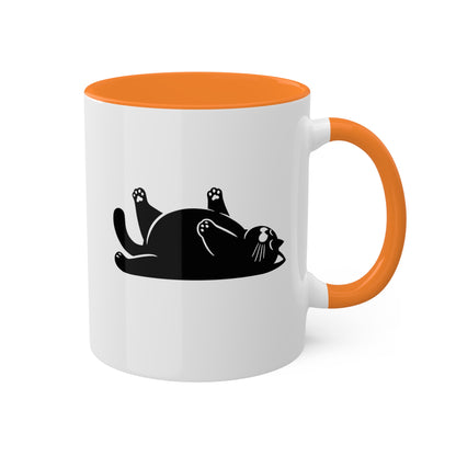 Lazy Cat - 11oz Colorful & Fun Mug