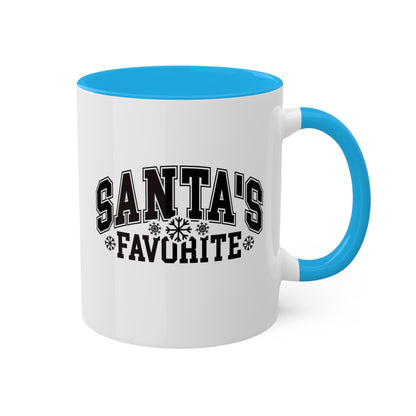 Santa's Favorite - 11 oz Christmas Gift Mug