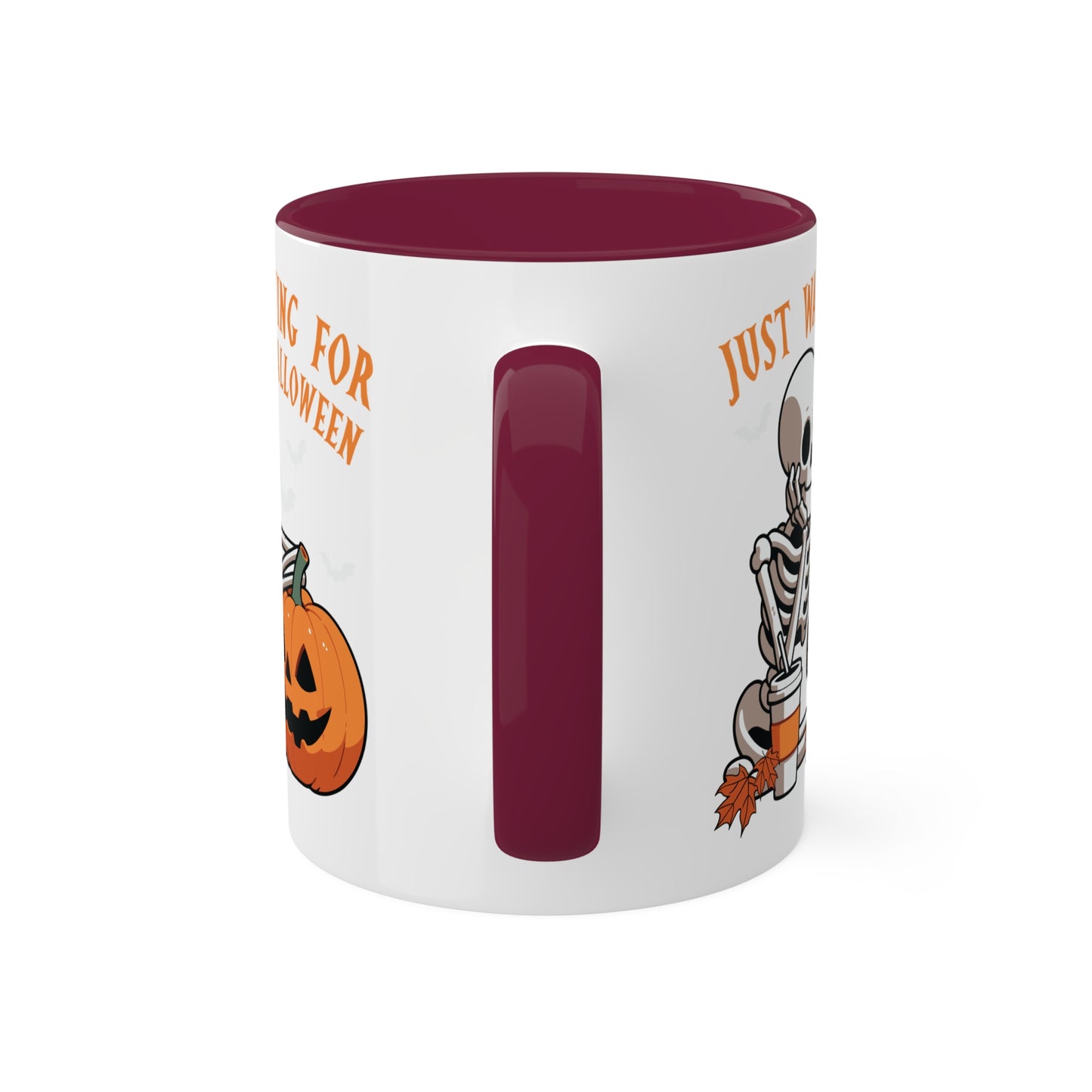 Just Waiting For Halloween - 11oz Colorful Halloween Mug