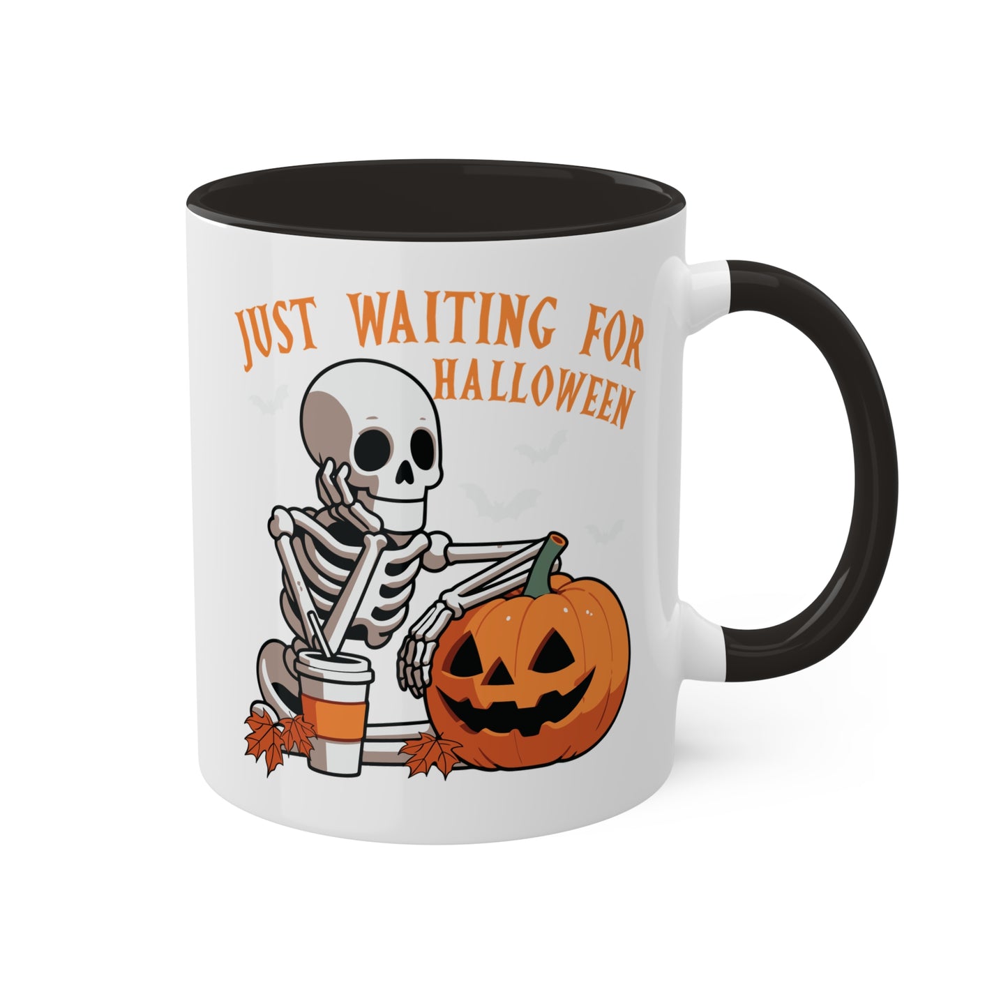 Just Waiting For Halloween - 11oz Colorful Halloween Mug