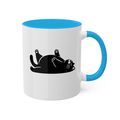 Lazy Cat - 11oz Colorful & Fun Mug