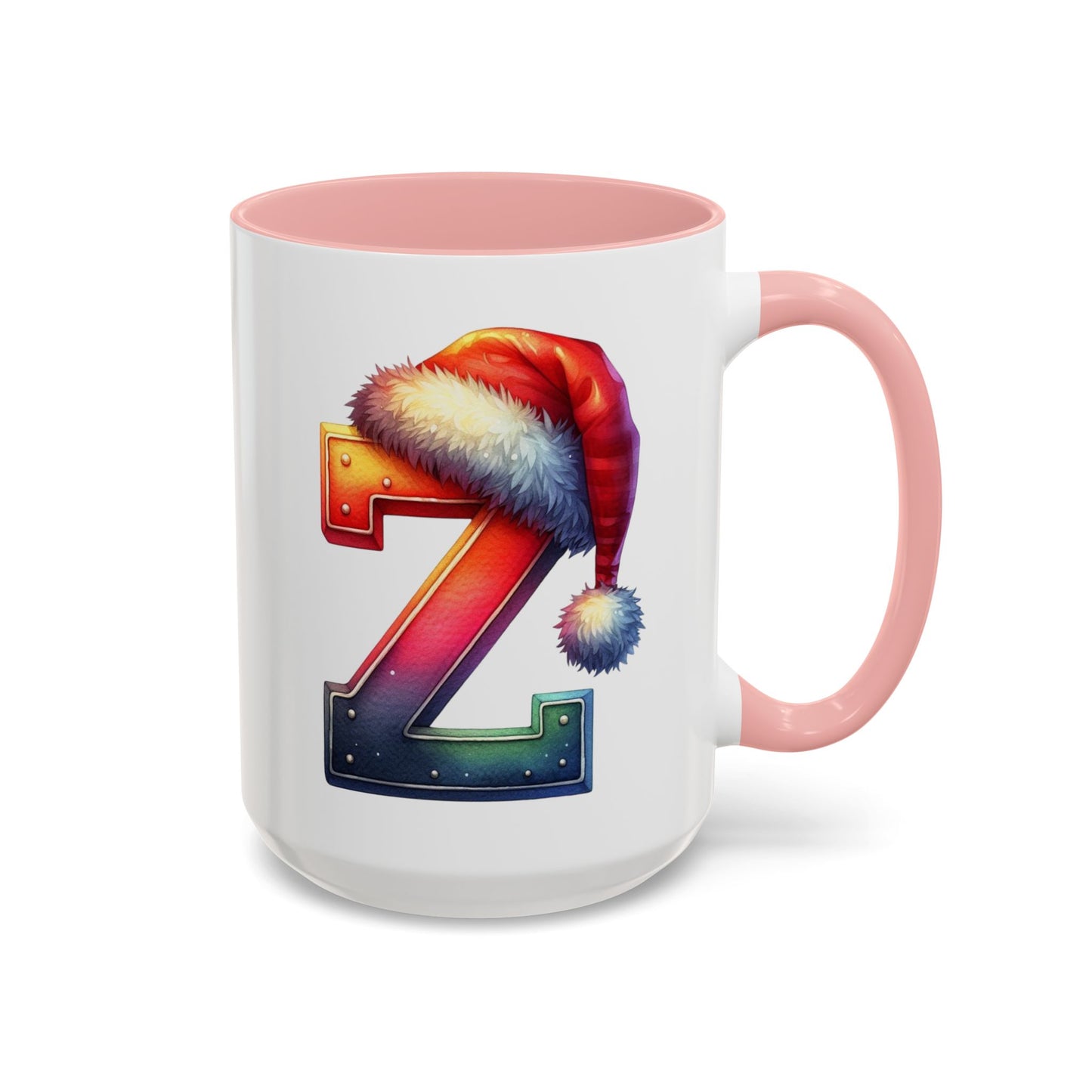 Taza con la letra "Z" del alfabeto navideño (11, 15 oz)