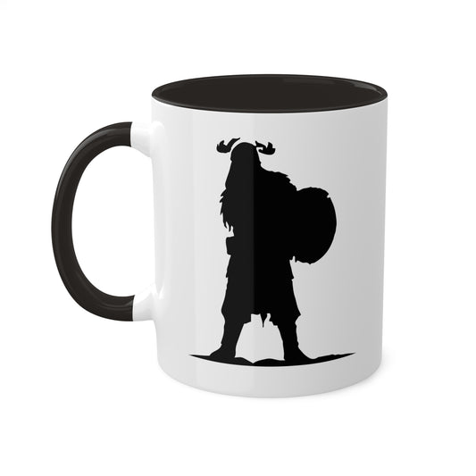 Vikings Warrior With Shield - 11 oz Colorful Vikings Mug