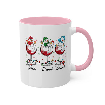 Drink Drank Drunk - 11 oz Christmas Gift Mug