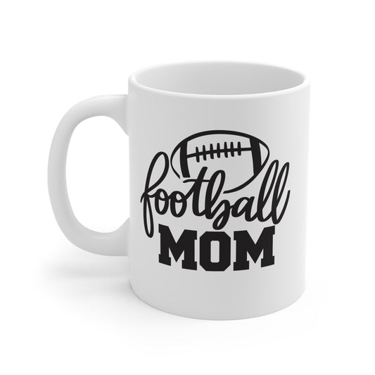 Toasty Mugs - Football Mom! - 11 oz Ceramic Coffee Mug