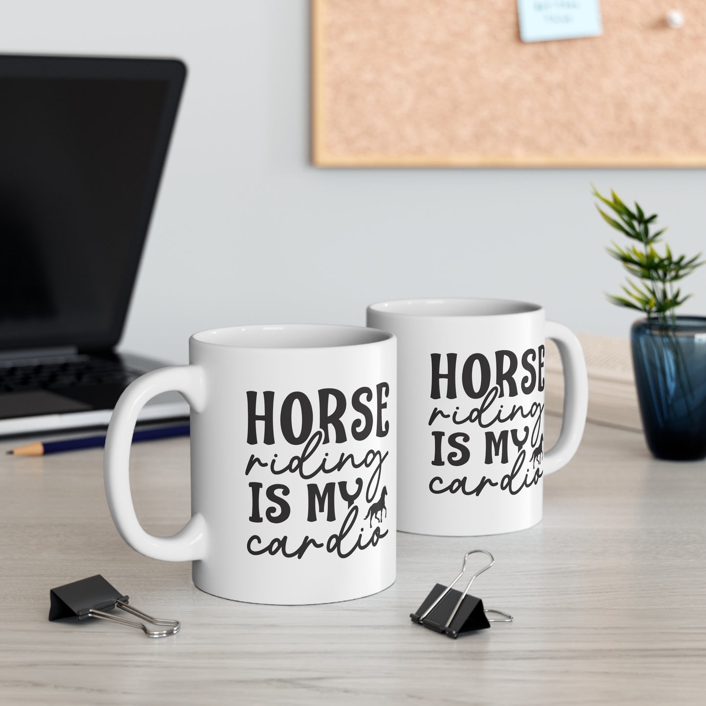 Horse Riding Is My Cardio - 11 oz Mug