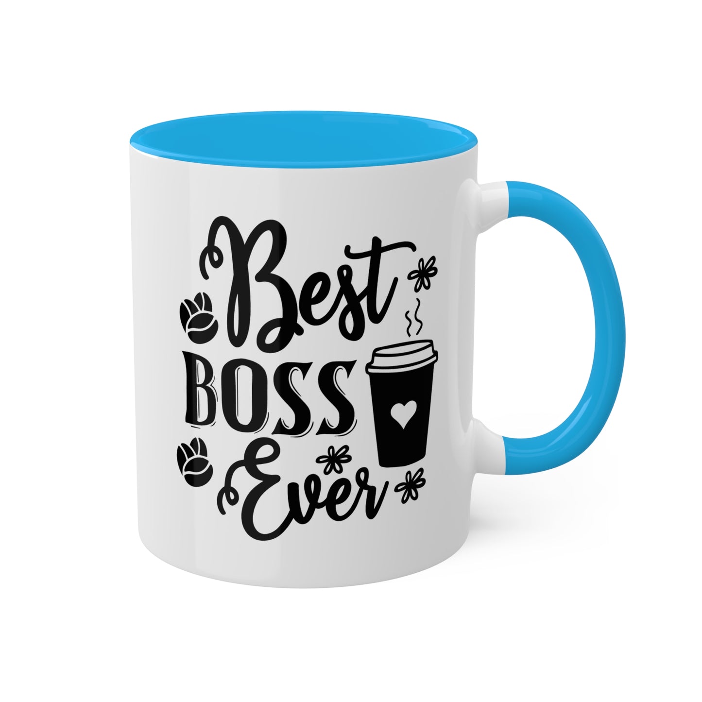 Best Boss Ever - 11oz Colorful & Funny Mug