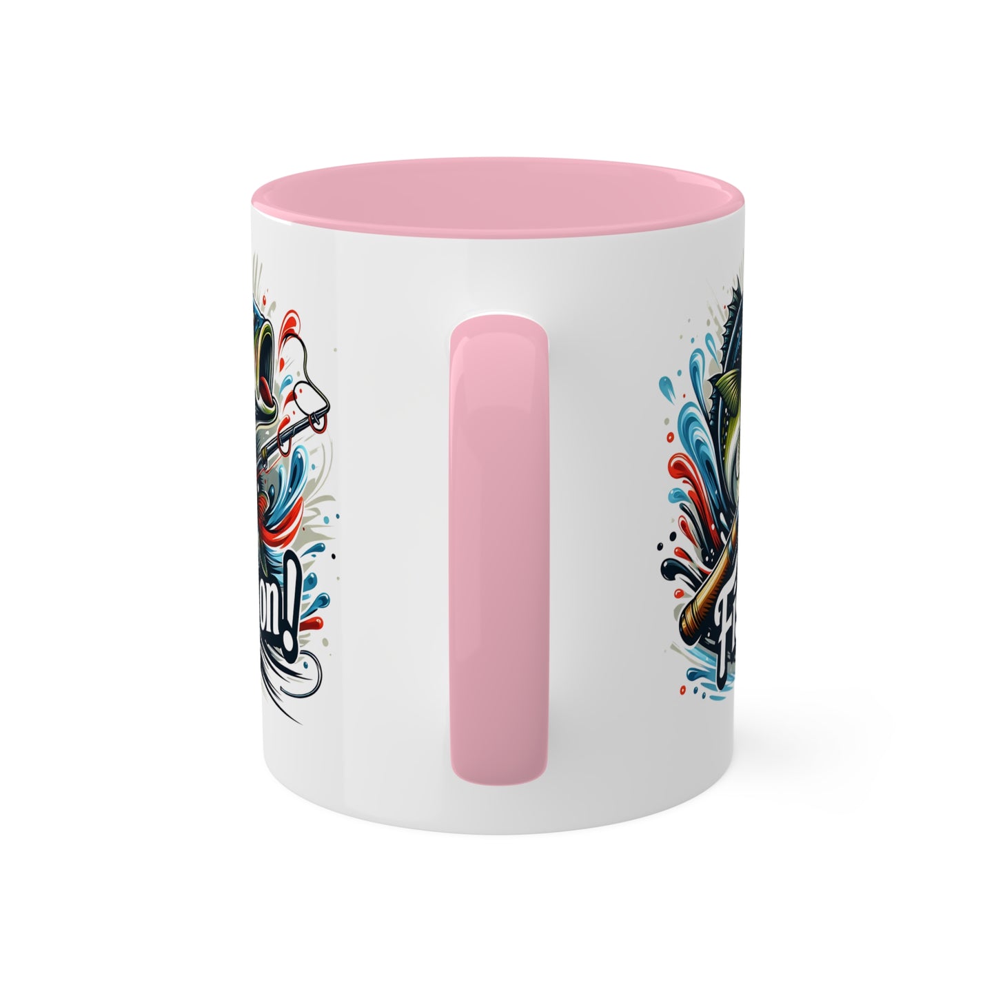 Fish On! - 11oz Colorful Fun Gift Mug