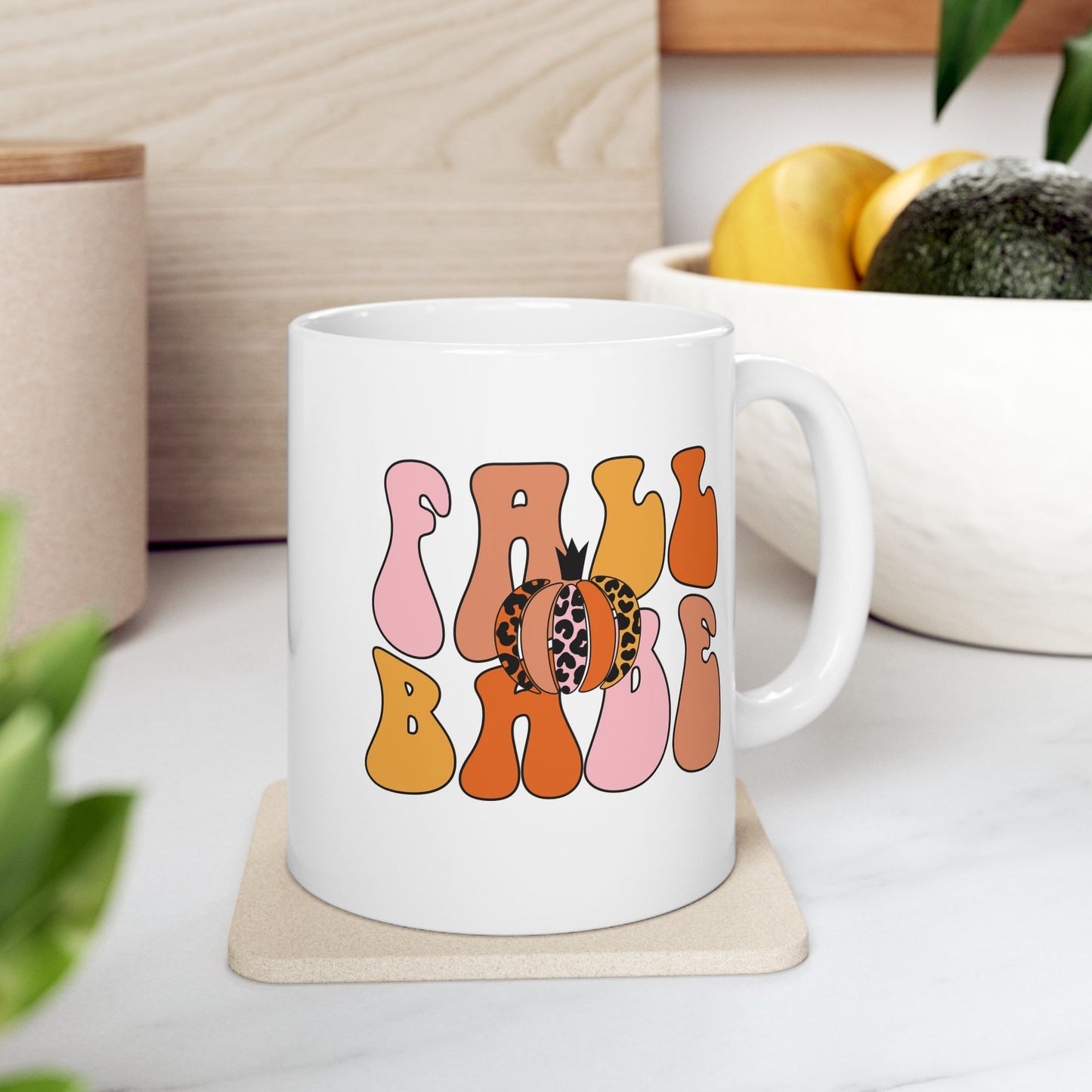 Fall Babe - Thanksgiving Coffee Gift Mug (11oz, 15oz)