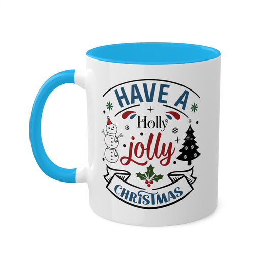 Have A Holly Jolly Christmas - 11 oz Holiday Gift Mug