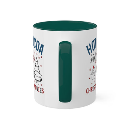 Hot Cocoa And Christmas Movies - 11 oz Christmas Gift Mug