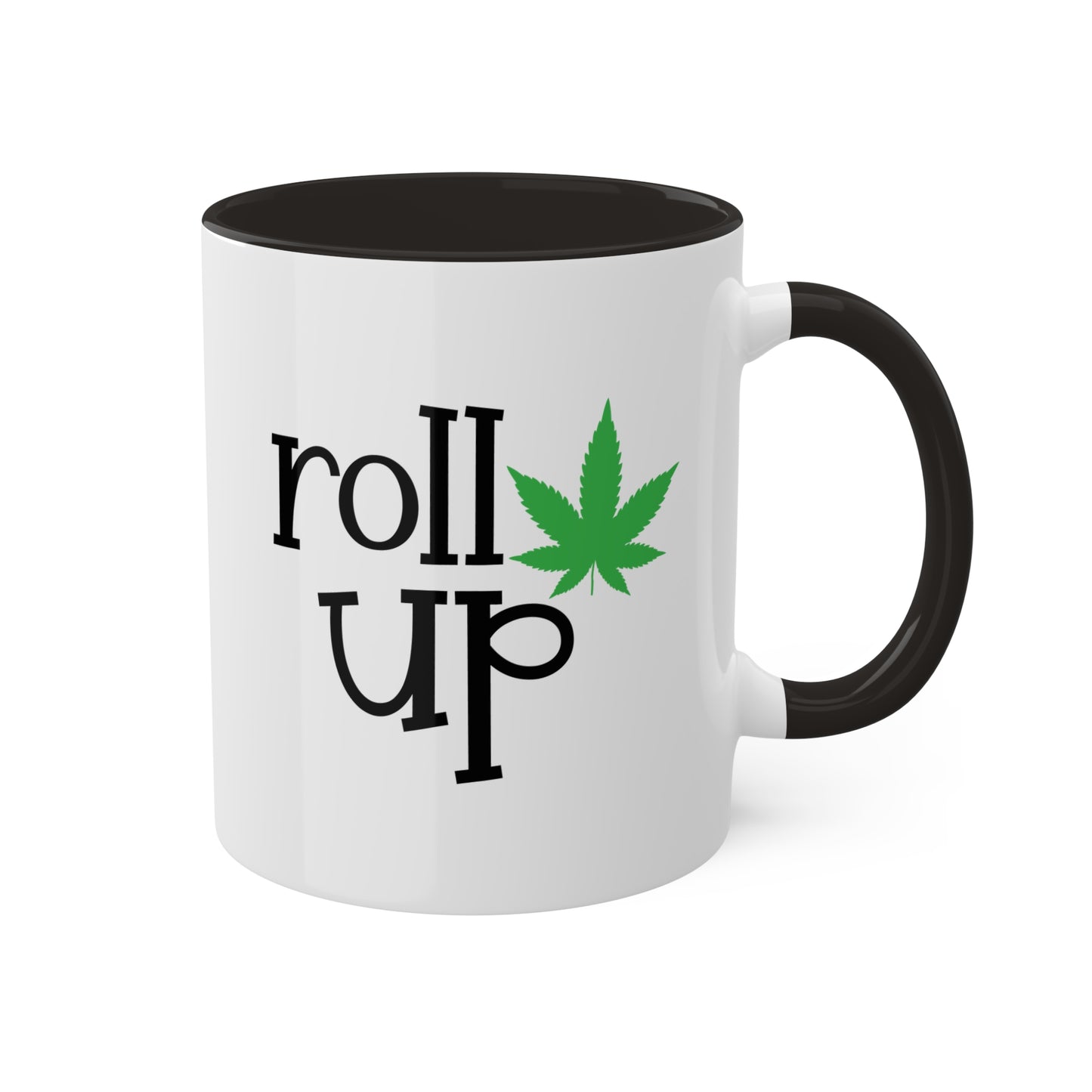 Roll Up Coffee Mug Gift - 11oz Colorful Mug