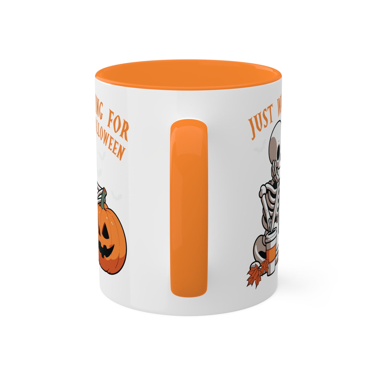 Just Waiting For Halloween - 11oz Colorful Halloween Mug