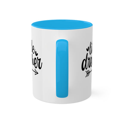 Little Dreamer - Taza de regalo colorida y bonita de 11 oz