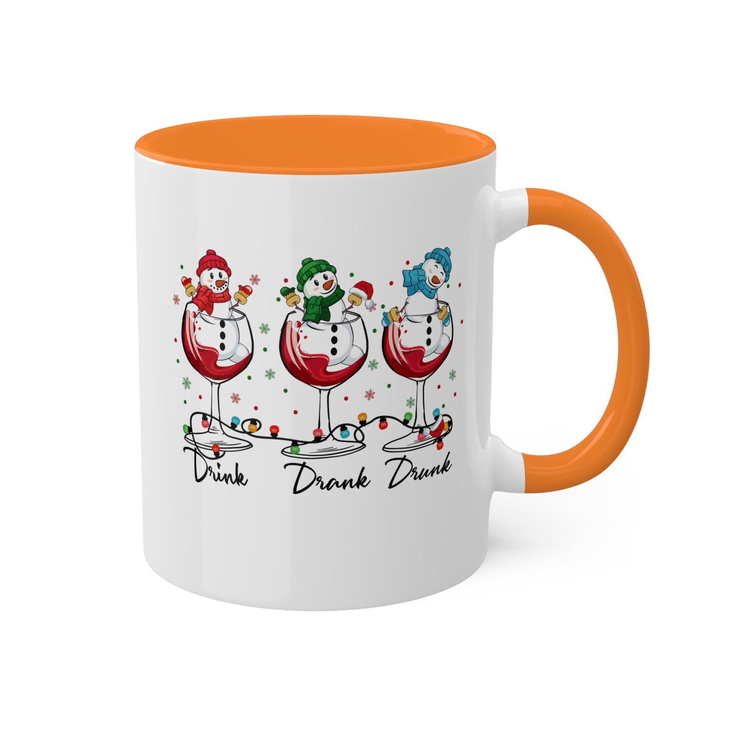 Drink Drank Drunk - 11 oz Christmas Gift Mug