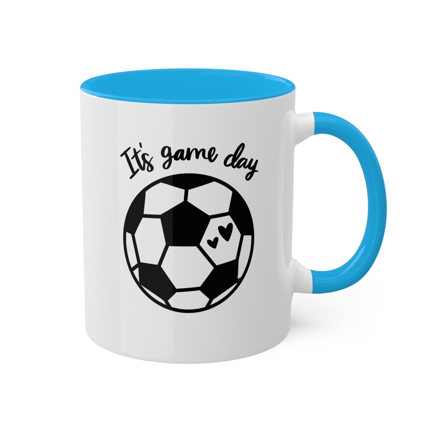 It's Game Day - 11oz Colorful Soccer Mugs