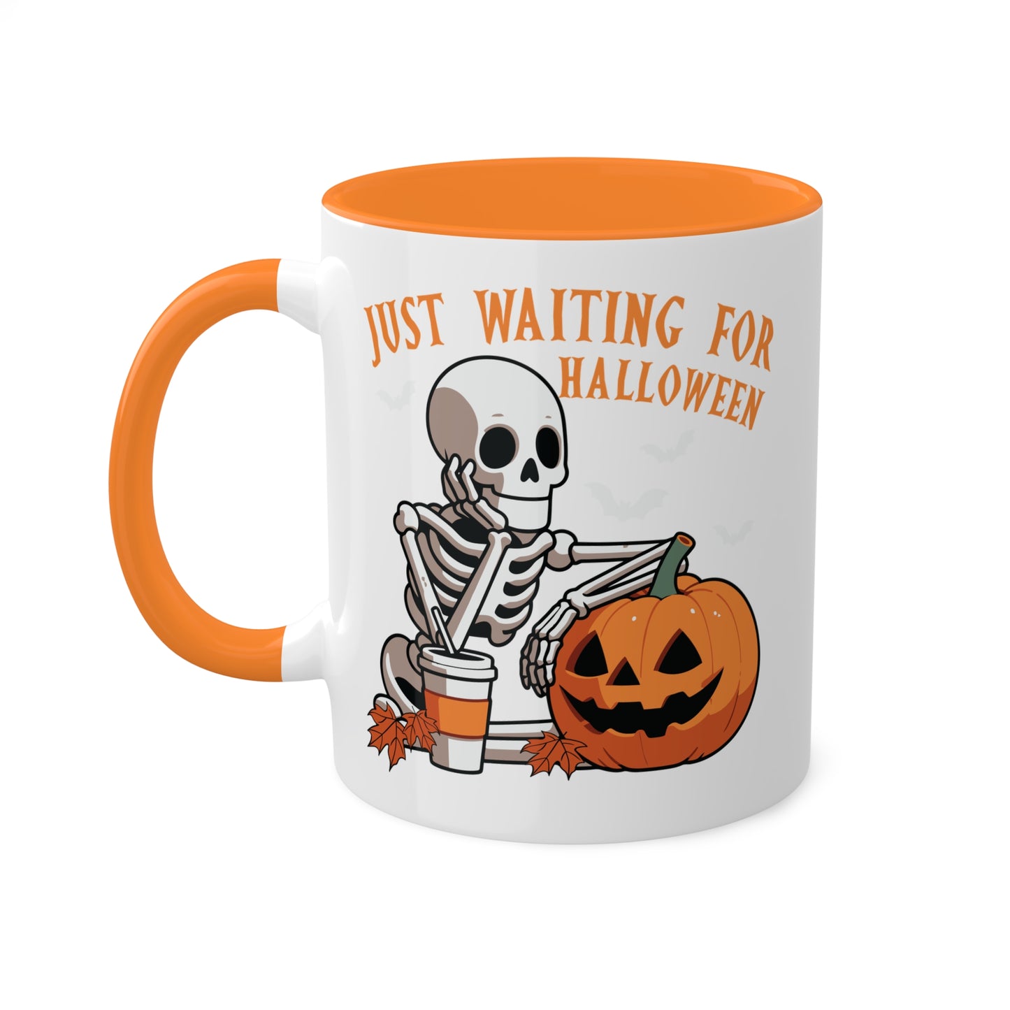 Just Waiting For Halloween - 11oz Colorful Halloween Mug