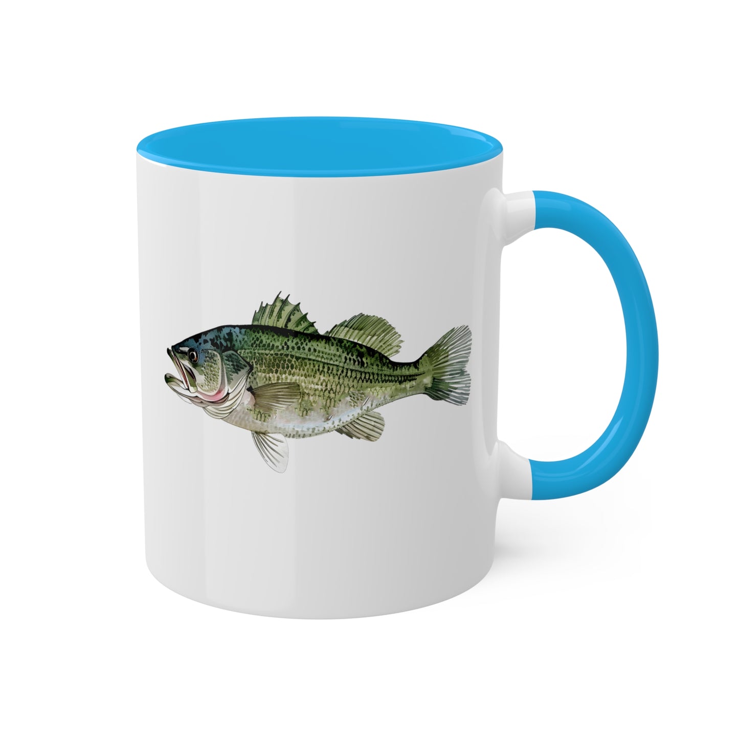 Bass Fish - 11oz Colorful & Fun Ceramic Mug