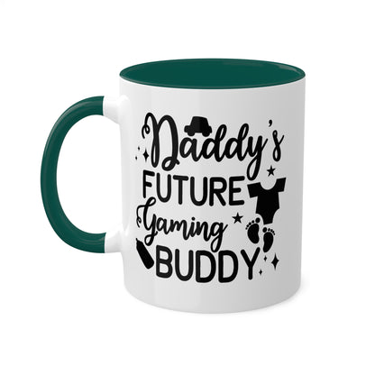 Daddy's Future Gaming Buddy - 11oz Colorful Fun Gift Mug