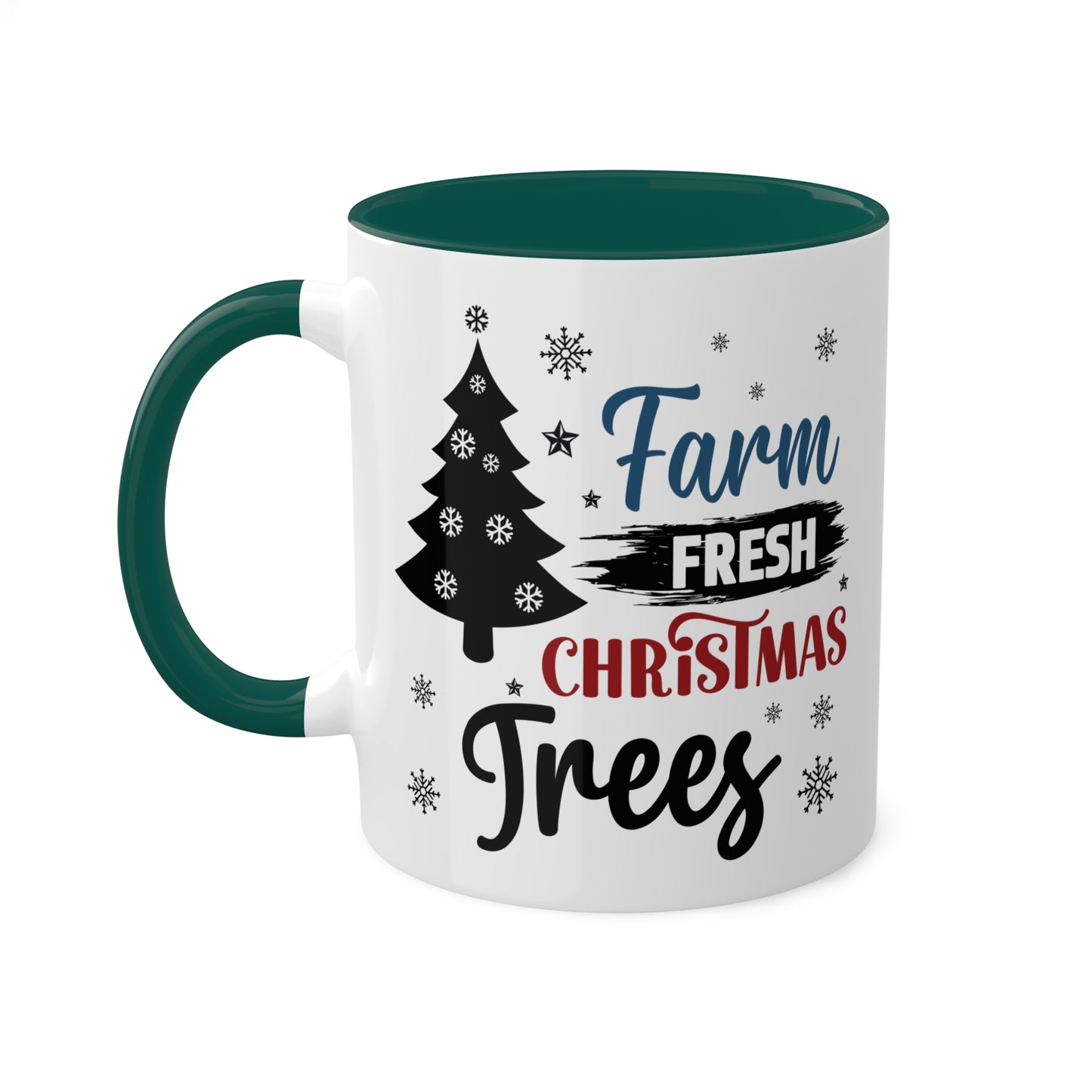 Farm Fresh Christmas Trees - 11 oz Christmas Gift Mug