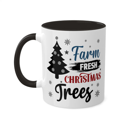 Farm Fresh Christmas Trees - 11 oz Christmas Gift Mug