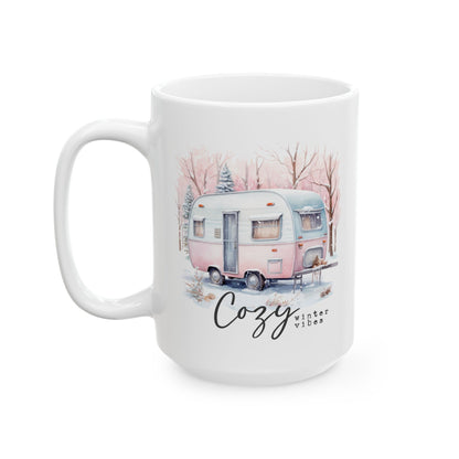 Cozy Winter Vibes - Coffee Gift Mug (11oz, 15oz)