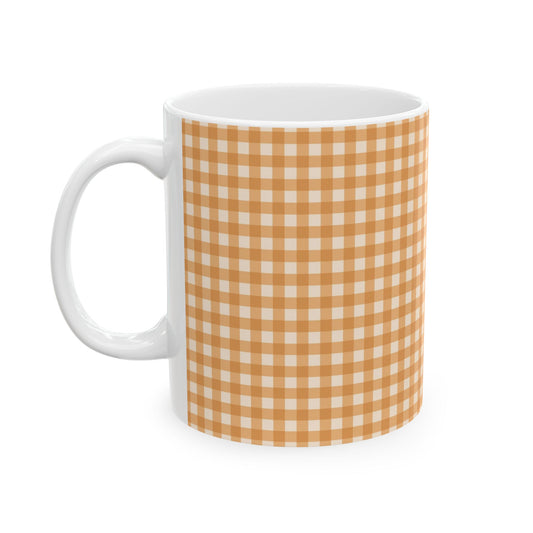 Fall Pattern Thanksgiving Coffee Gift Mug (11oz, 15oz)