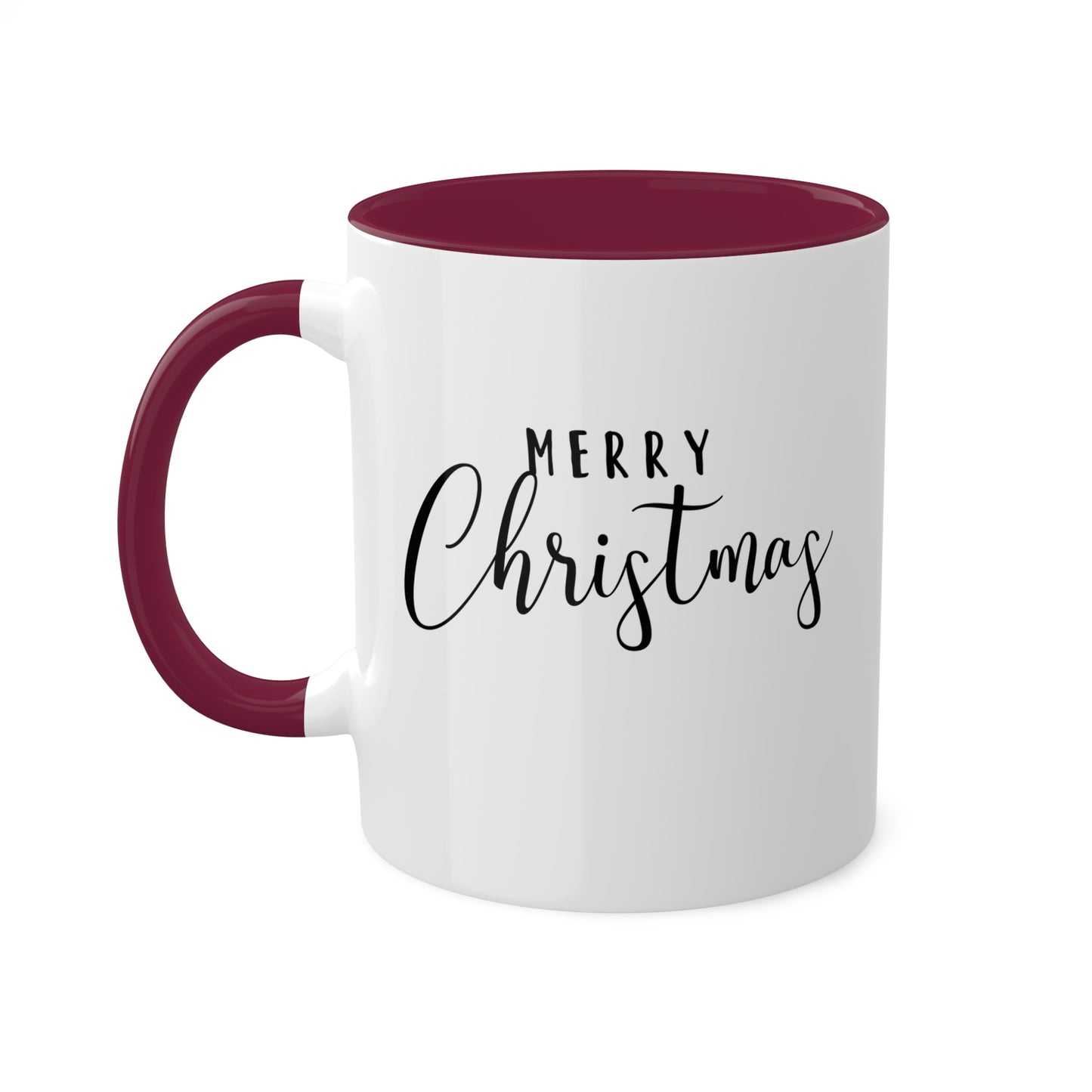 Feliz Navidad - Taza de regalo navideña de 11 oz