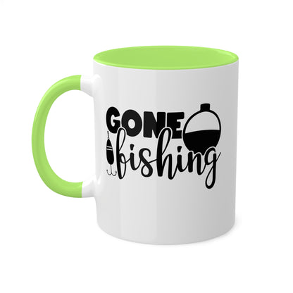 Gone Fishing - 11oz Fun & Colorful Mug