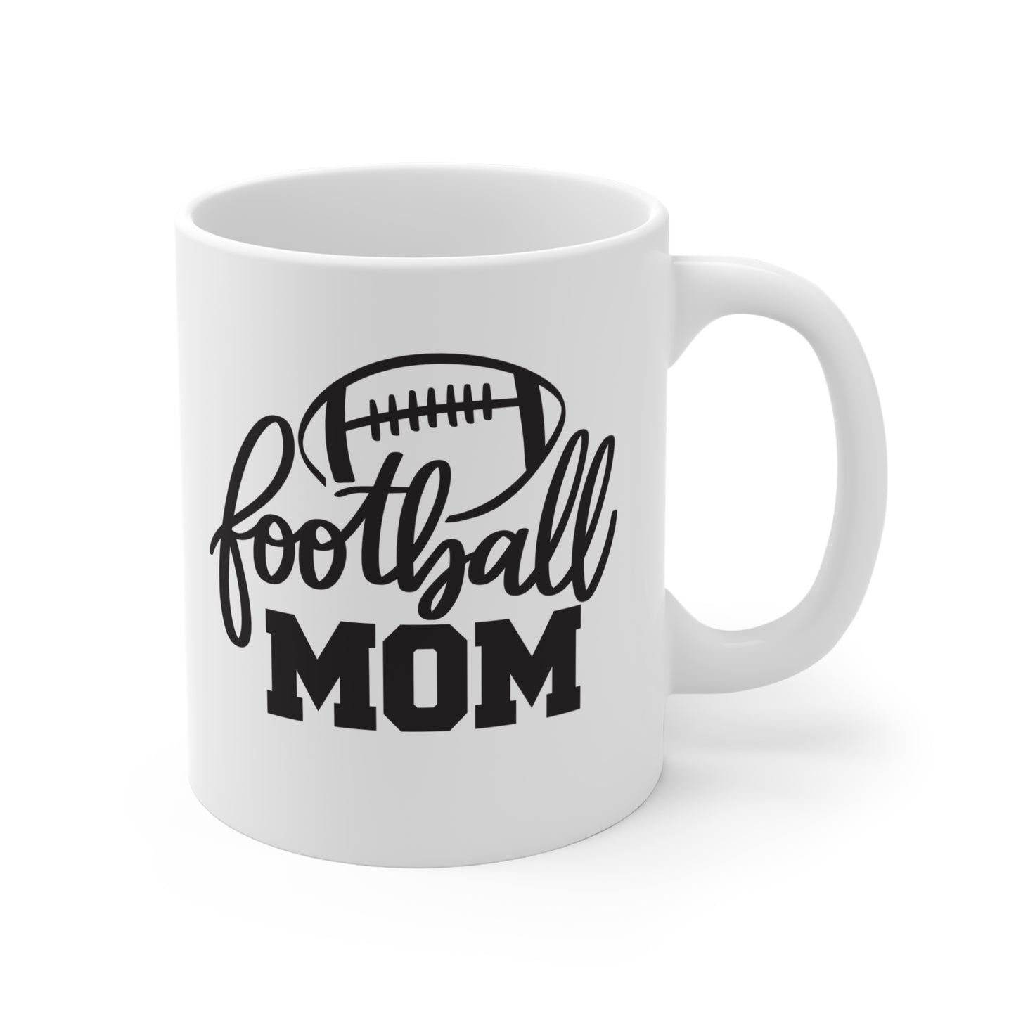 Tazas Toasty - ¡Mamá del fútbol! - Taza de café de cerámica de 11 oz