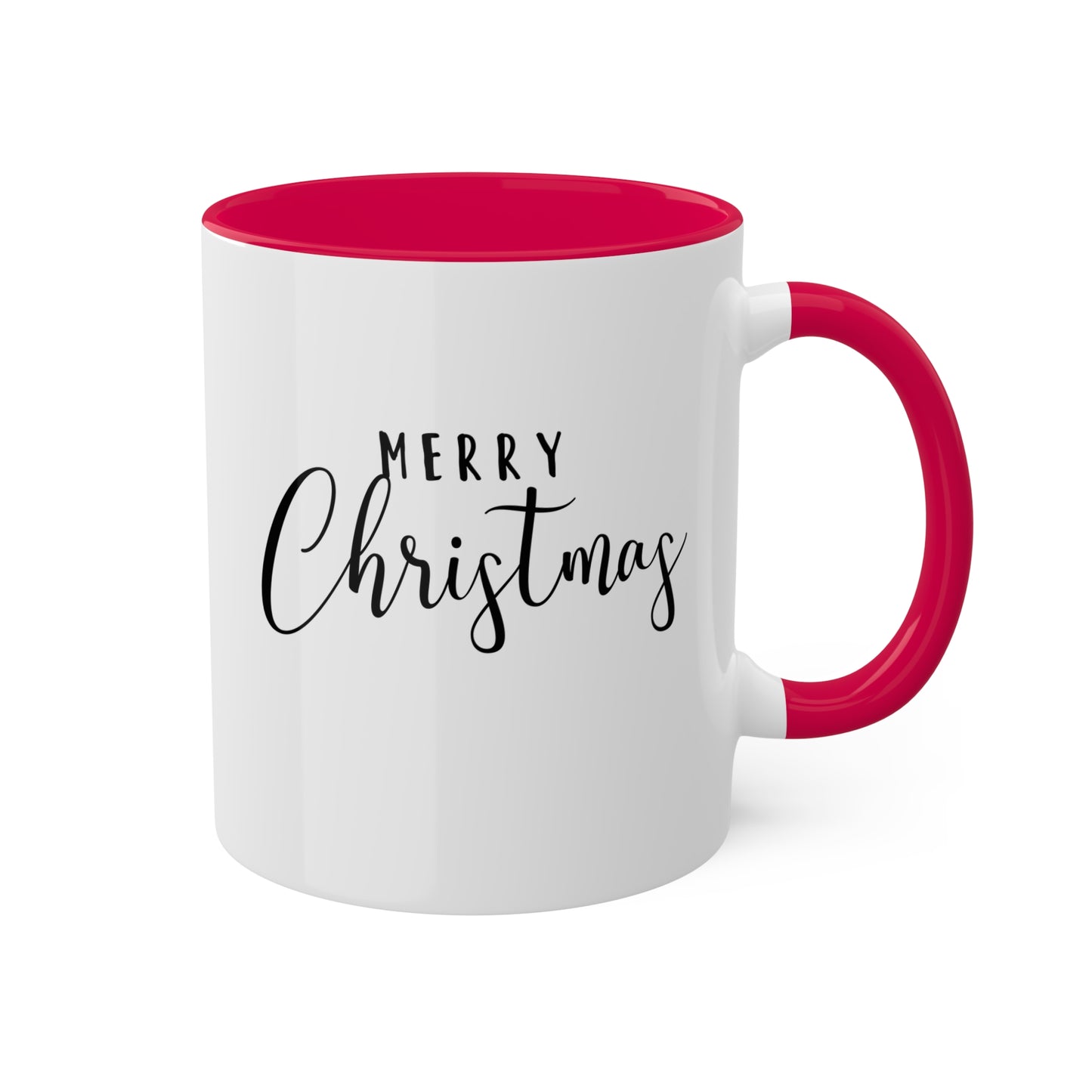 Feliz Navidad - Taza de regalo navideña de 11 oz