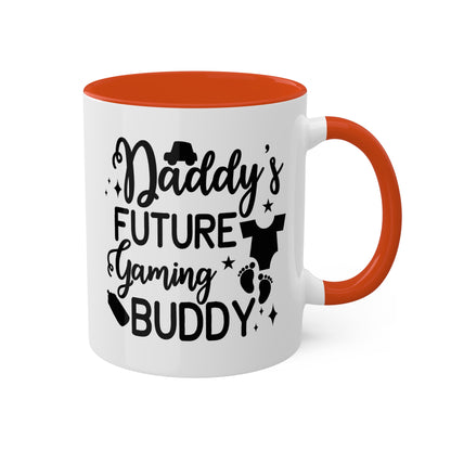 Daddy's Future Gaming Buddy - 11oz Colorful Fun Gift Mug