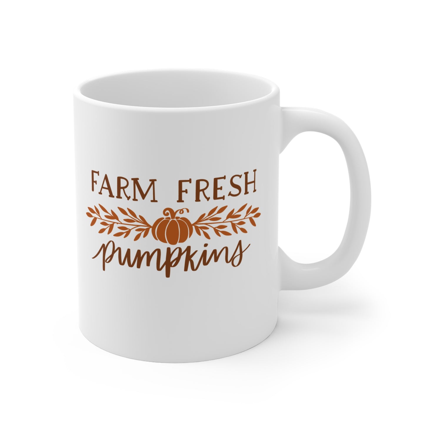 Farm Fresh Pumpkins - 11 oz Ceramic Mug