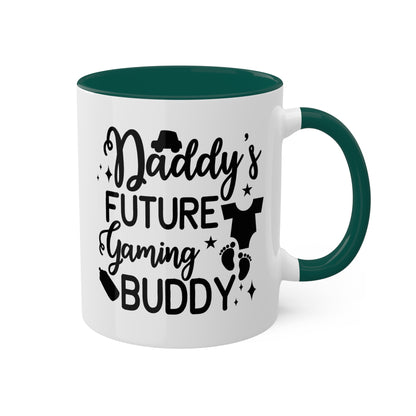 Daddy's Future Gaming Buddy - 11oz Colorful Fun Gift Mug