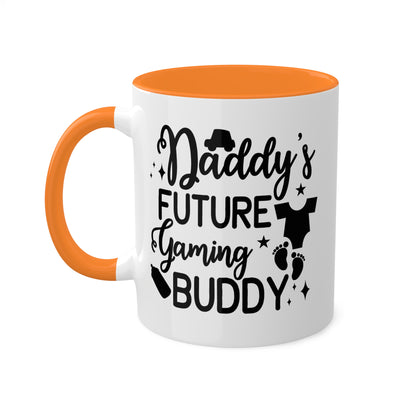 Daddy's Future Gaming Buddy - 11oz Colorful Fun Gift Mug