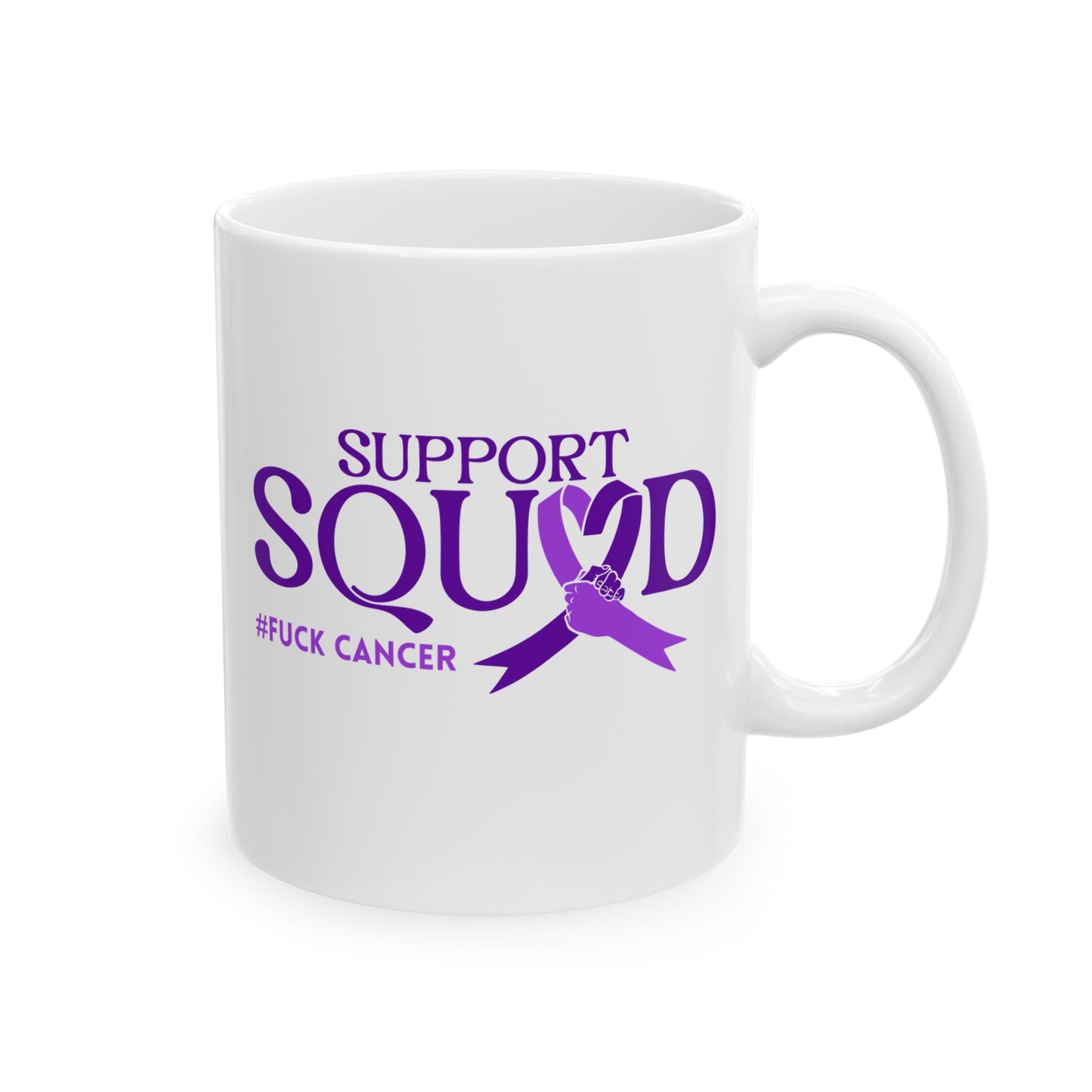 Support Squad - Pancreatic Cancer Awareness Mug (11oz, 15oz)