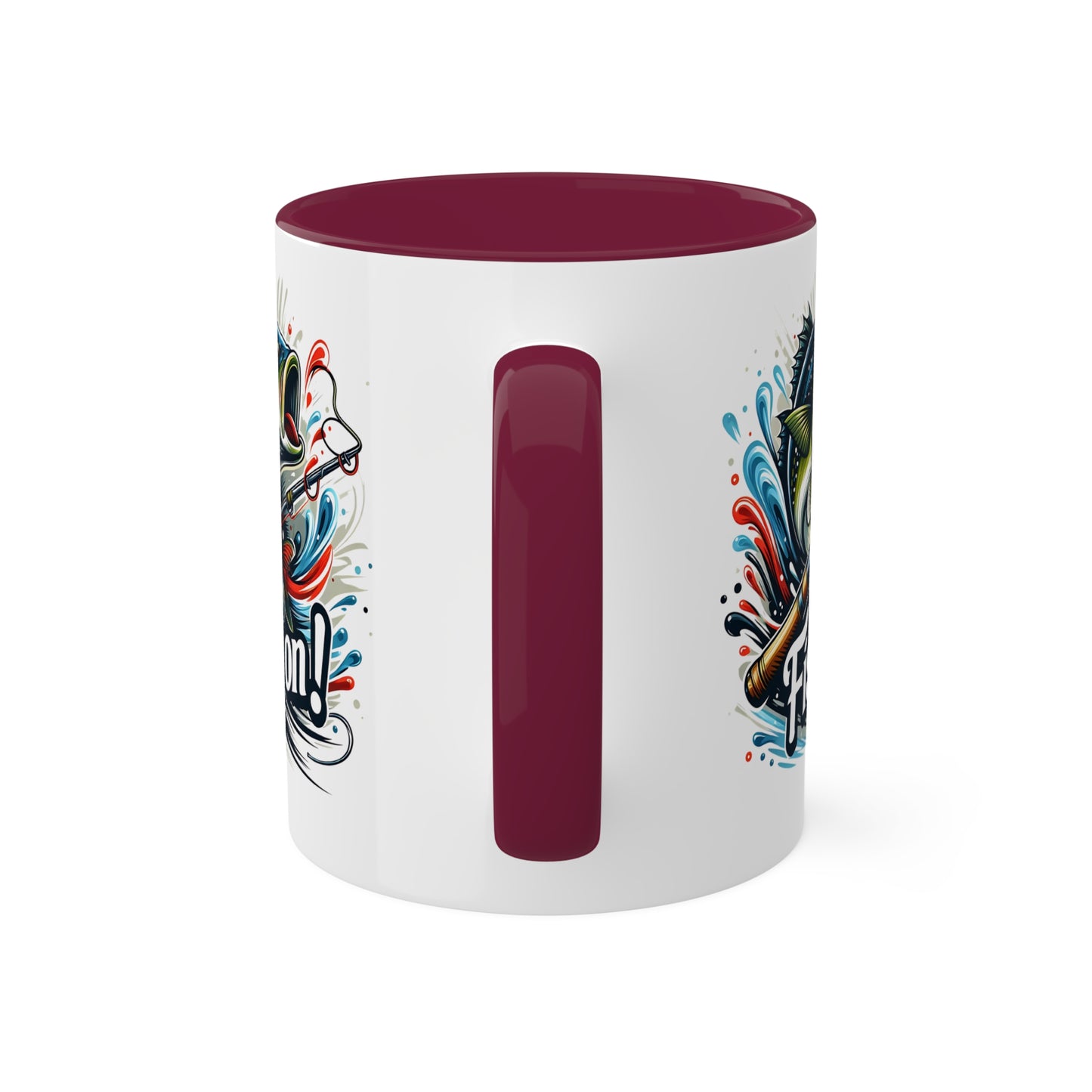 Fish On! - 11oz Colorful Fun Gift Mug