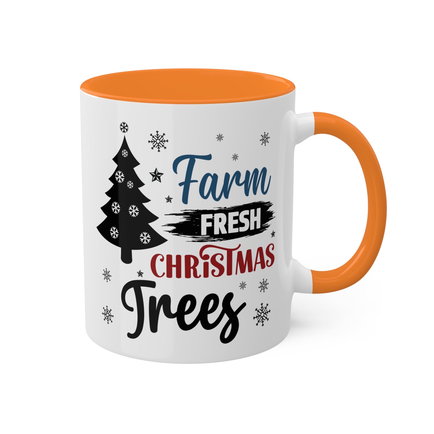 Farm Fresh Christmas Trees - 11 oz Christmas Gift Mug