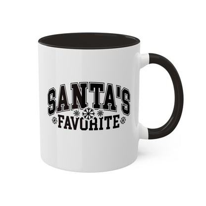 Santa's Favorite - 11 oz Christmas Gift Mug