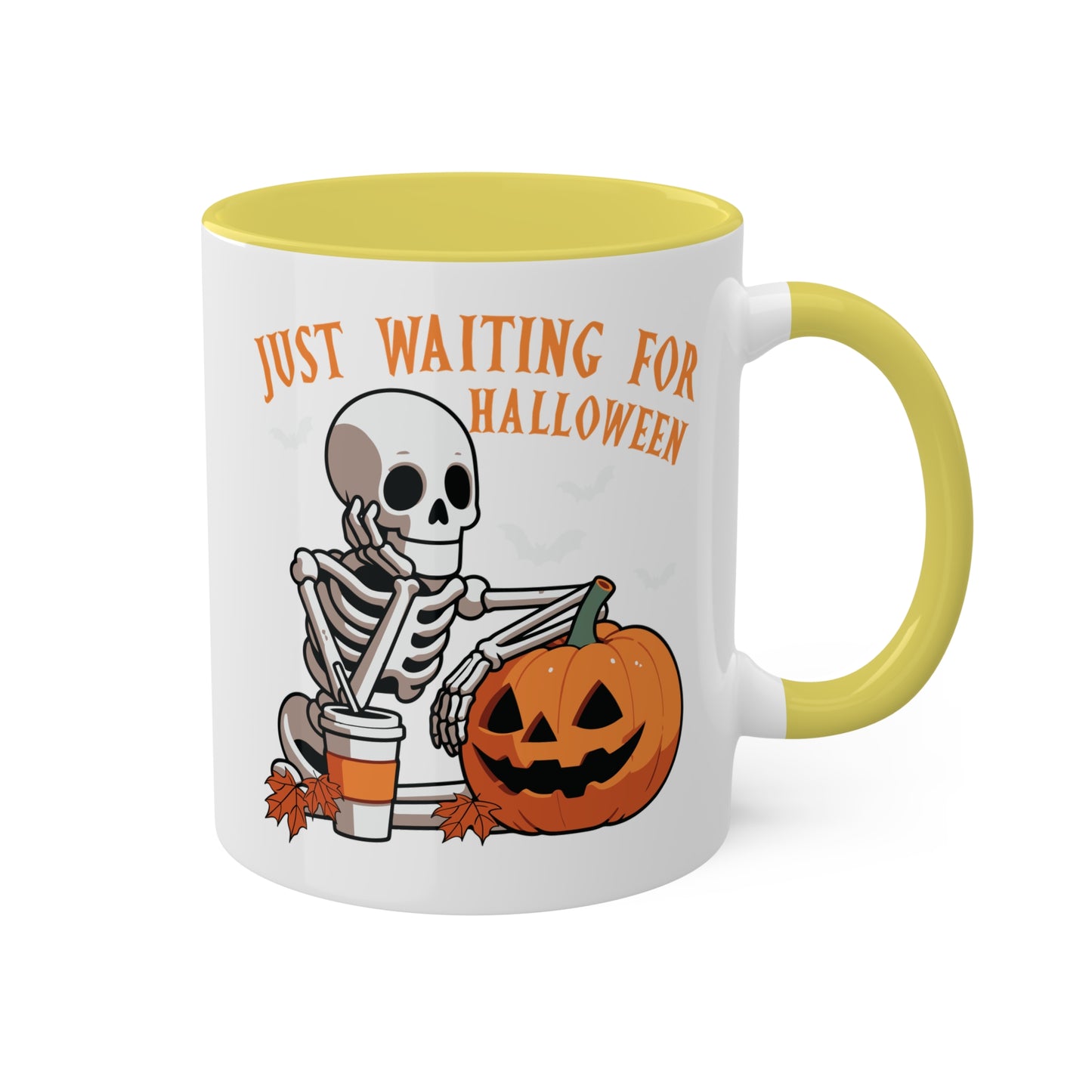 Just Waiting For Halloween - 11oz Colorful Halloween Mug