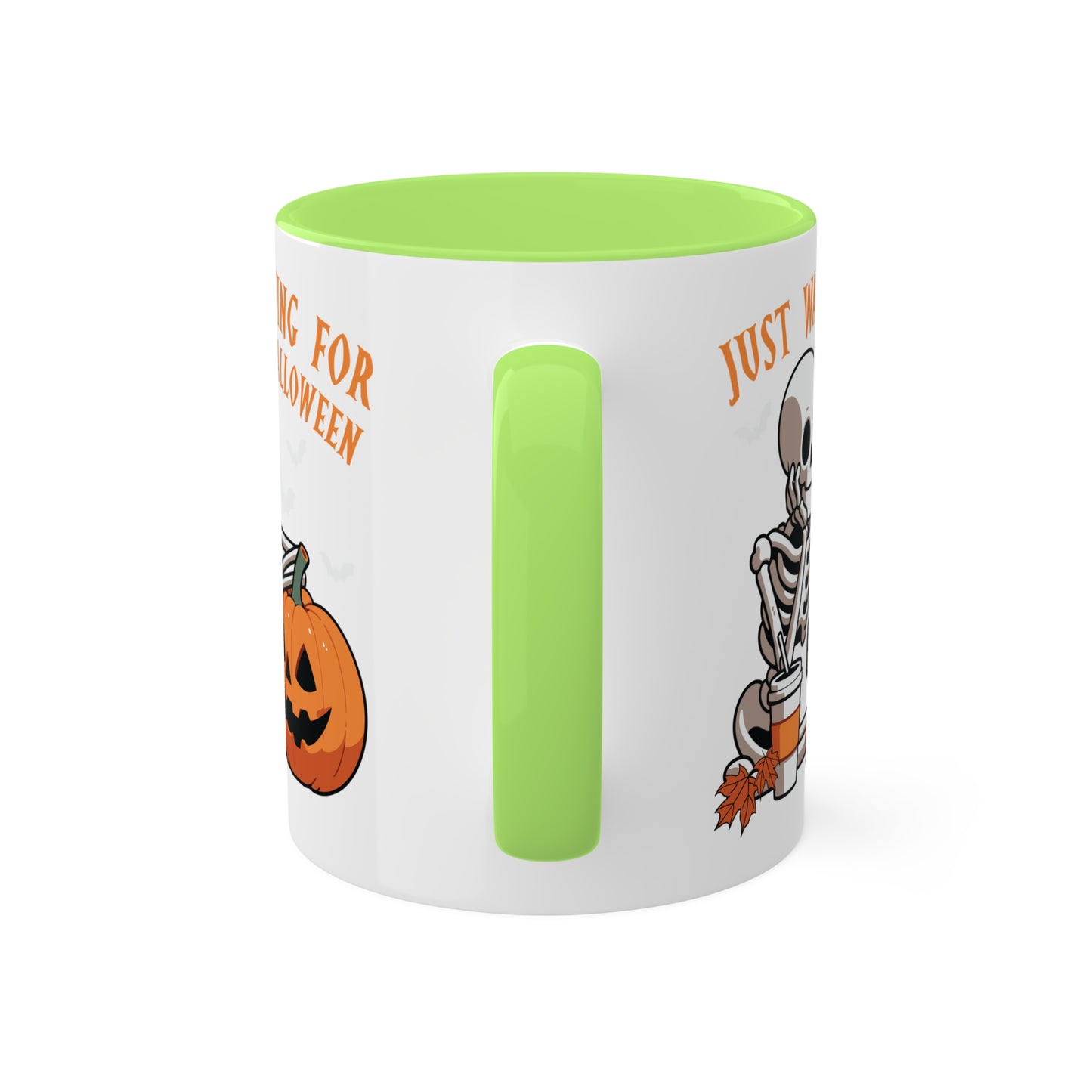 Just Waiting For Halloween - 11oz Colorful Halloween Mug