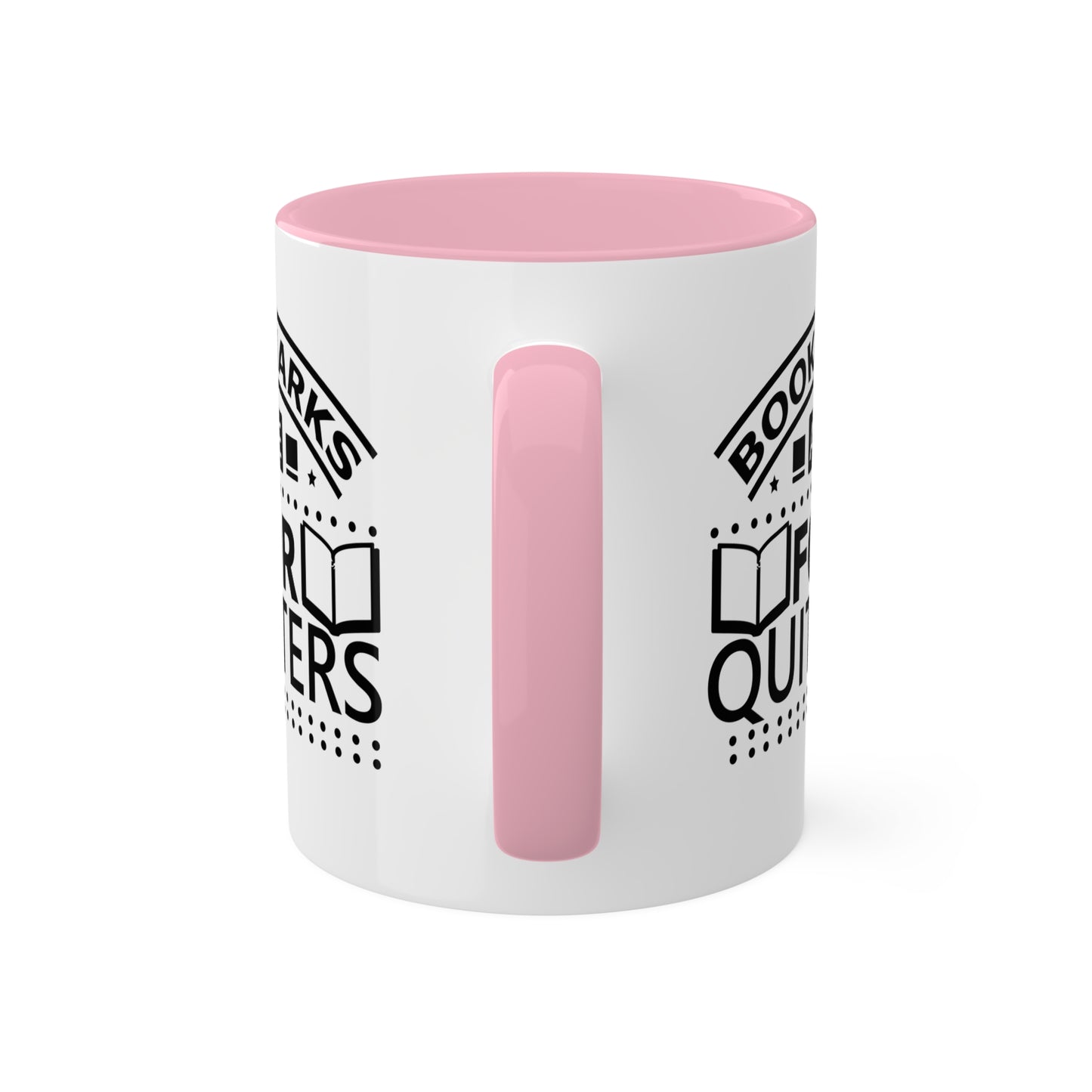 Los marcadores son para los que dejan de leer: taza divertida y colorida de 11 oz