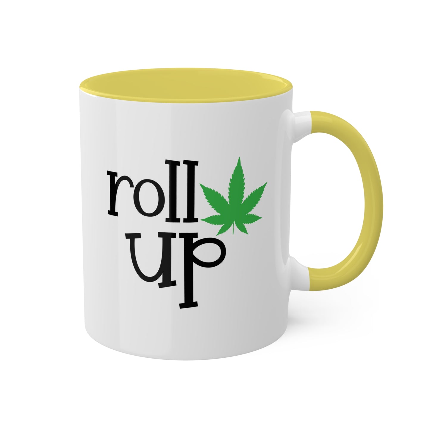 Roll Up Coffee Mug Gift - 11oz Colorful Mug