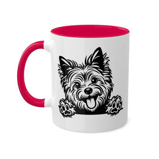 Australian Terrier Dog Face Coffee Mug Gift - 11oz Colorful Mug