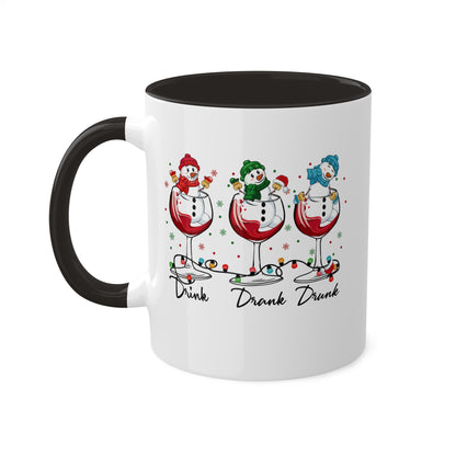 Drink Drank Drunk - 11 oz Christmas Gift Mug