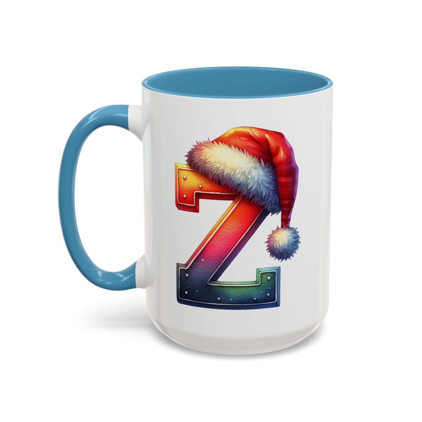 Taza con la letra "Z" del alfabeto navideño (11, 15 oz)