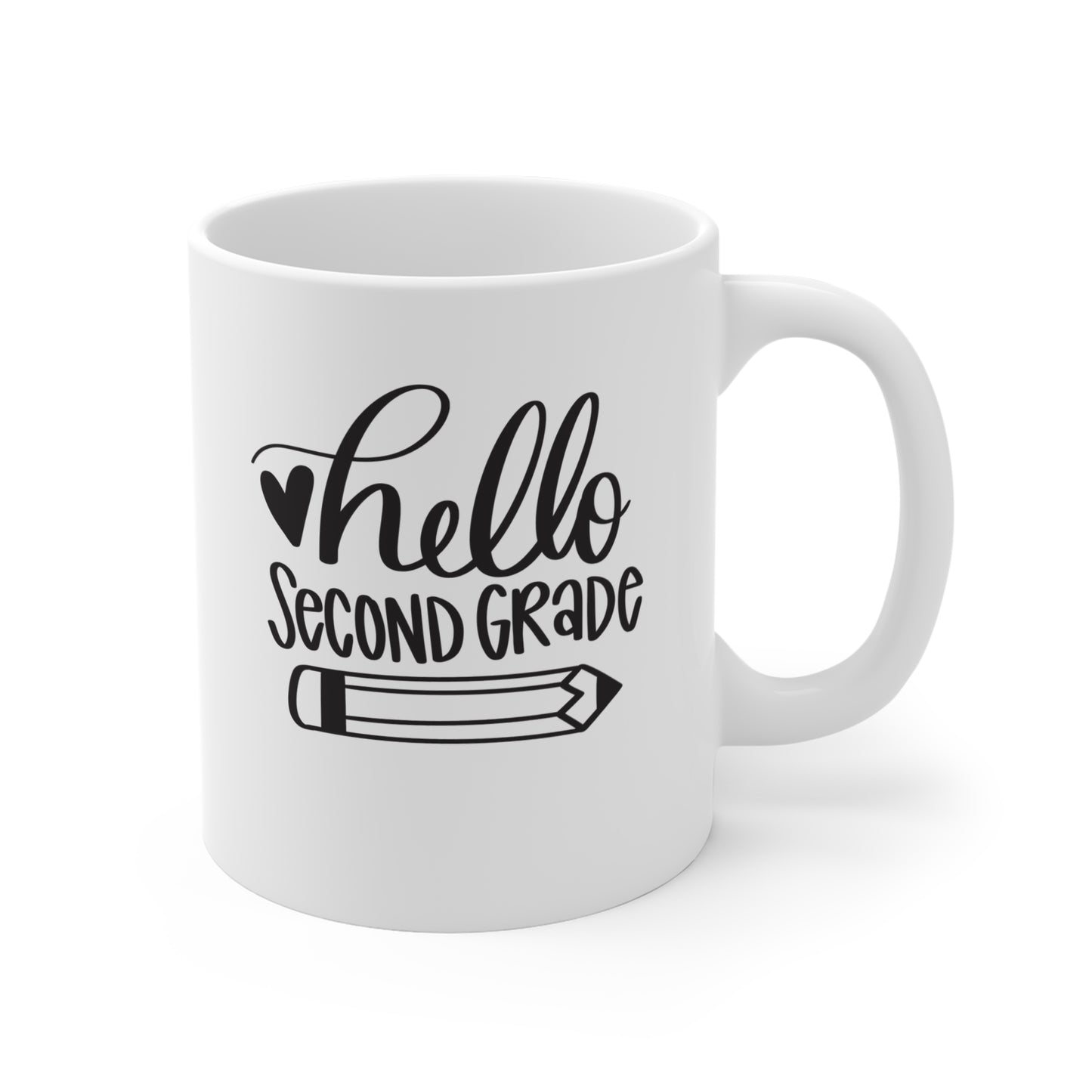 Hello Second Grade - 11 oz Mug