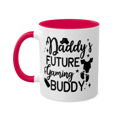 Daddy's Future Gaming Buddy - 11oz Colorful Fun Gift Mug