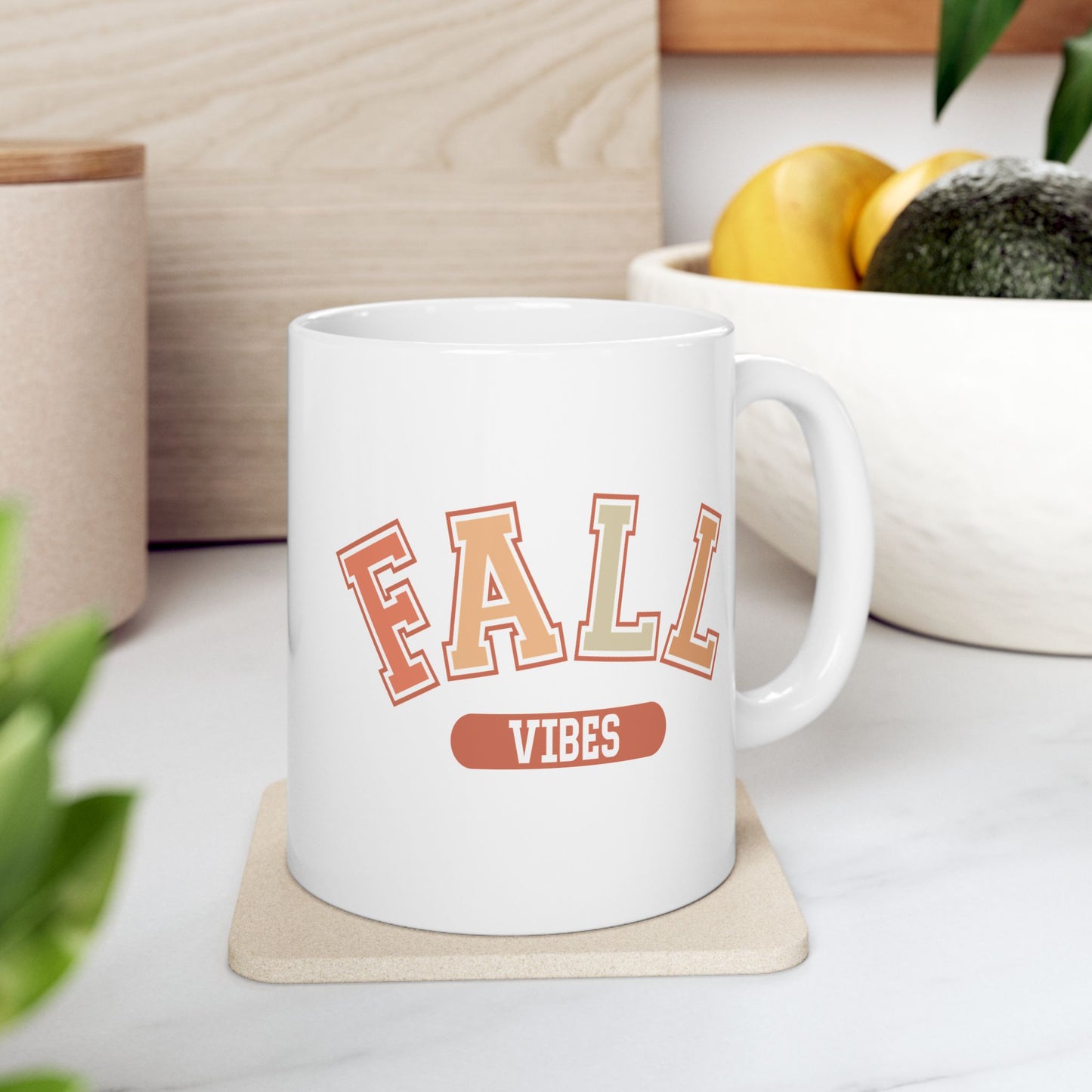 Fall Vibes - Back To College - Thanksgiving Coffee Mug (11oz, 15oz)