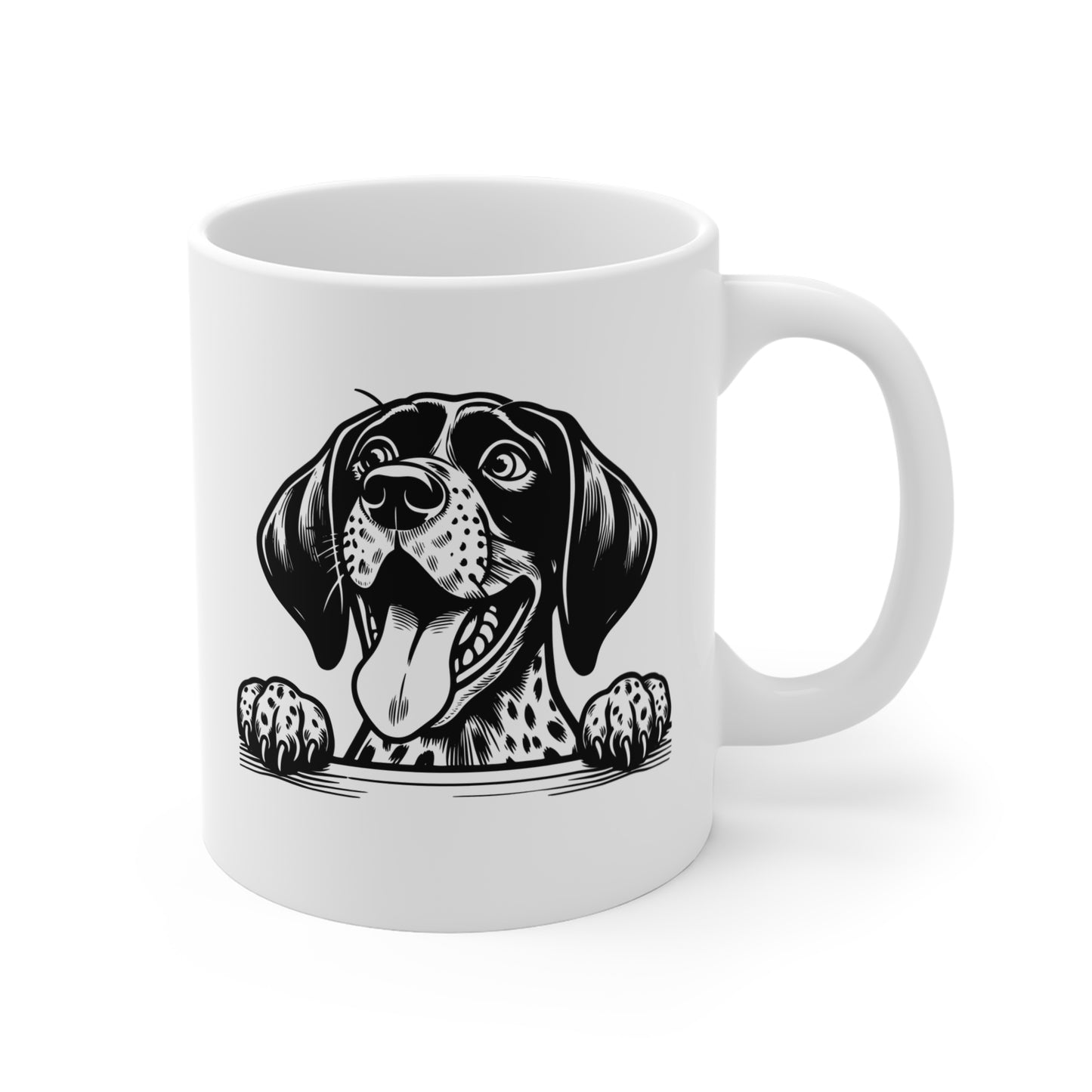 Braco alemán de pelo corto - Taza de cerámica de 11 oz